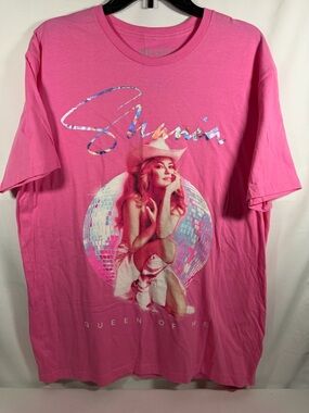 Shania Twain Hot Pink Logo Tee